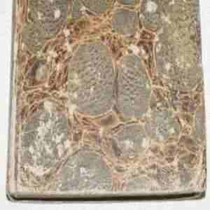 Ubytki, przetarcia, obicia marmoryzowanej oklejki oprawy kartonowej, za�amania i ubytki naro�nik�w i kraw�dzi ok�adek